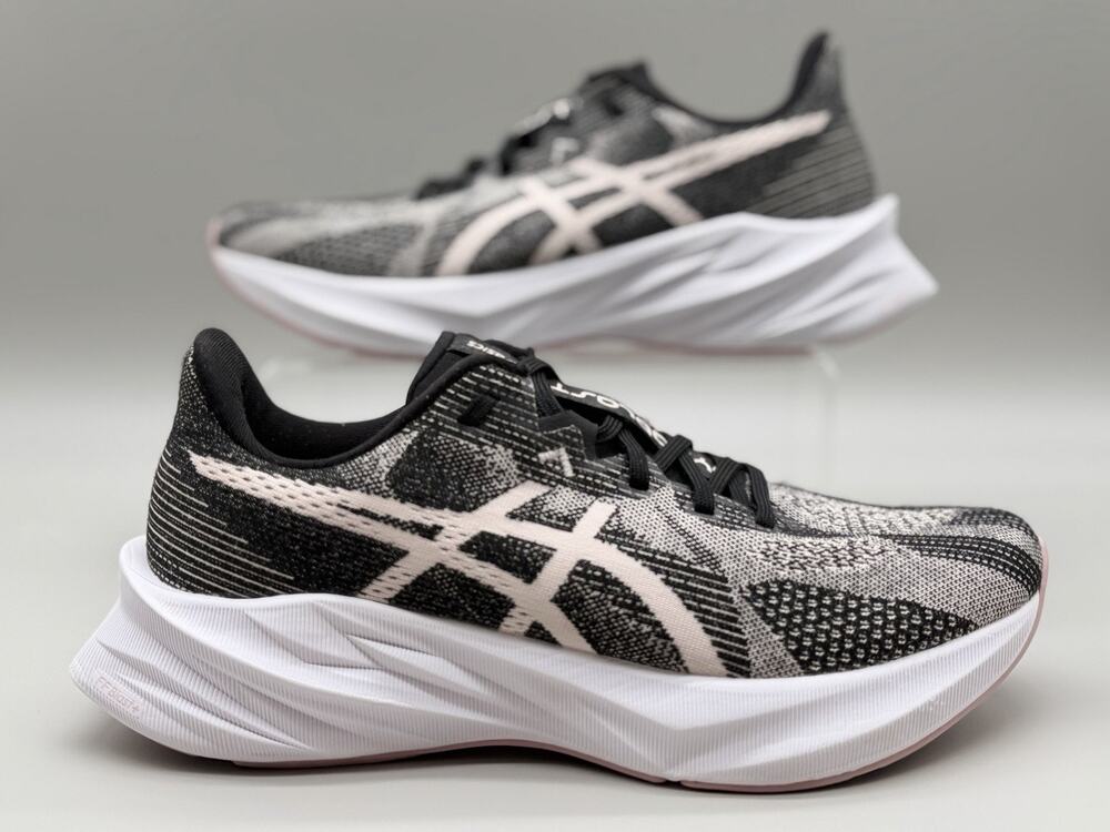 ASICS DynaBlast 5 Womens 9 Pearl Pink Black Running Shoes 1012B776-702